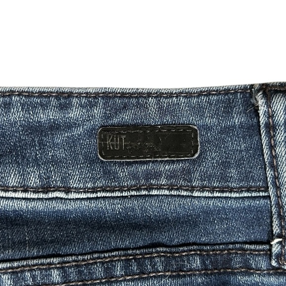 KUT from the Kloth Catherine Boyfriend Jeans Blue Denim Stretch Plus Size 18 W - Picture 8 of 12